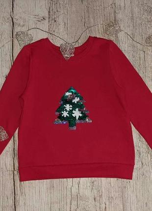 Новогодний свитшот р.98