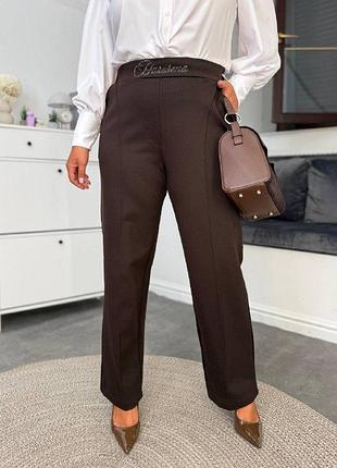 Брюки жiночi прямого крою