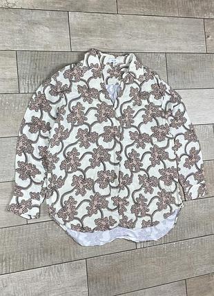 Reiss top blouse size us 4, uk 8. womens multicoloured сорочка блуза