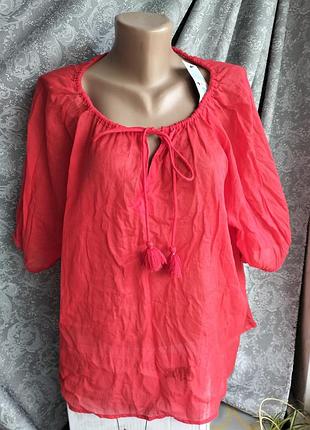 Блуза из тонкого хлопка ( марленка. )