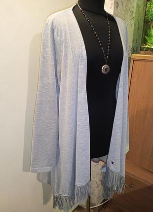 Туреччина сecil асиметричний трикотажний бохо кардиган великого розміру