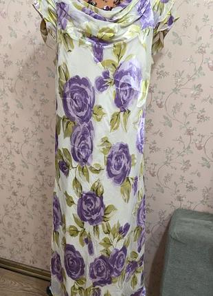 Платье шелк нарядное