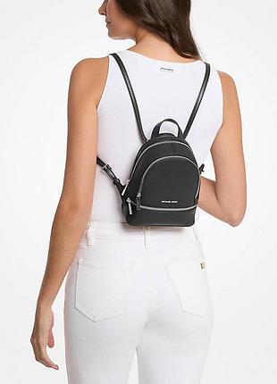 Рюкзак michael kors rhea extra-small pebbled leather backpack оригінал
