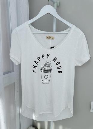 Асиметрична футболка hollister футболка мінімалізм