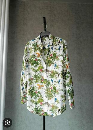 Дизайнерская блуза шёлк