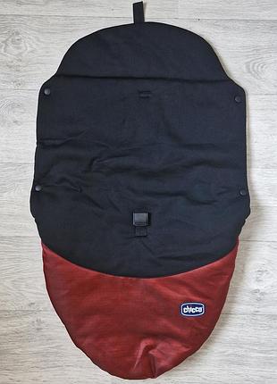 Зимний конверт-чехол, предназначенный для использования в детских колясках или санках