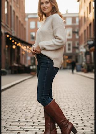 Сапоги женские еврозима кожа caprice 38,5