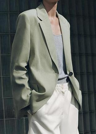 Блейзер льон zara  розмір  хl