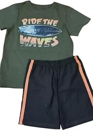 Летняя пижама для мальчика primark 122 128 134
