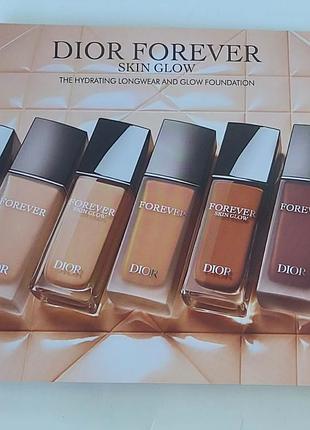 Набор пробников тонального dior 
Christian Dior тональные