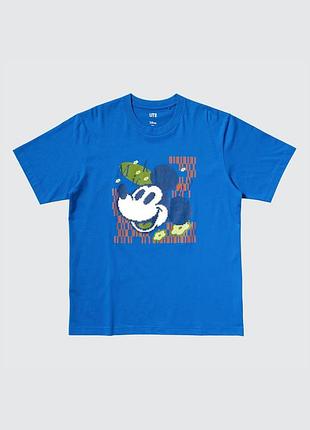 Футболка uniqlo с mickey mouse