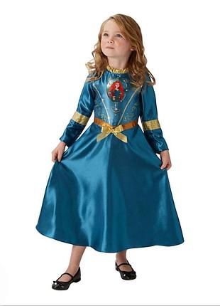 Карнавальный костюм платья принцессы мериды