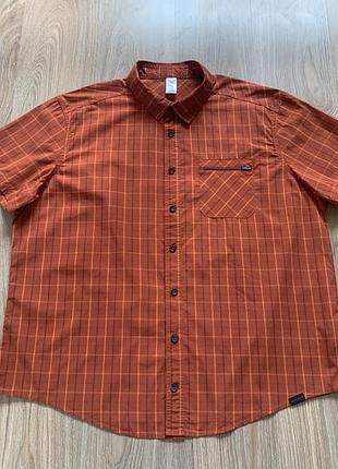 Мужская быстросохнущая трекинговая рубашка с карманом quechua