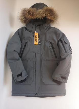 Зимняя теплая подростковая куртка