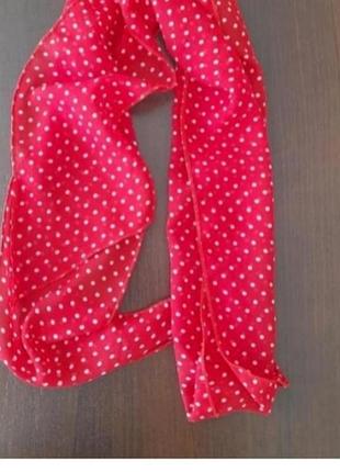 Шарфик твил винтаж. креп бирка отсутствует