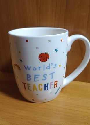 Чашка "world's best teacher".