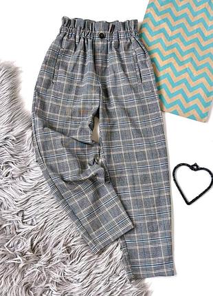 Брюки, брюки в клетку zara 10 лет, 140 см