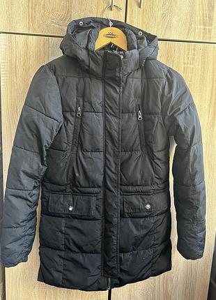 Тепла  зимова куртка парка yigga, зріст 146