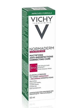 Засіб для комплексної корекції проблемної шкіри vichy normaderm sain embellisseur anti-imperfecti 50 ml.