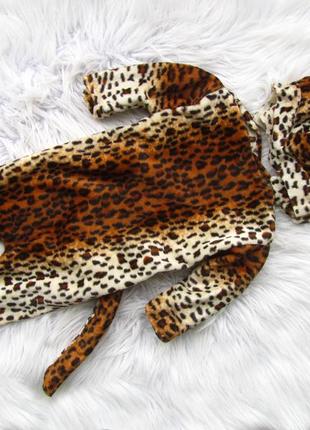 Карнавальный костюм человечек комбинезон ромпер леопард кот новый год  halloween1 фото