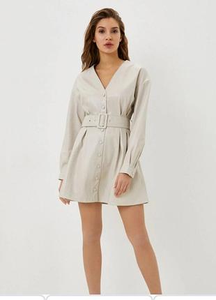 Шкіряне плаття