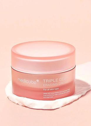 Зволожувальний крем з колагеном та гіалуроновою кислотою medicube triple collagen cream 4.0, 50 мл