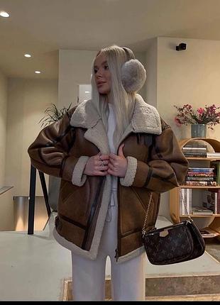 Дублянка зимова під z@r@ дубльонка дубленка