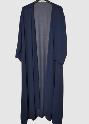 Напівпрозора базова накидка, абайа, халат