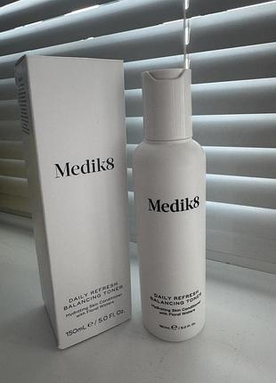 Зволожувальний тонік daily refresh balancing toner medic8