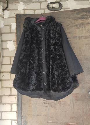 Пальто h&amp;m манто бабочка