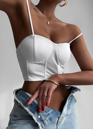 Топ с чашками