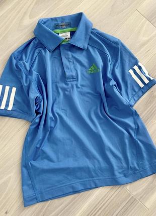Оригинал. поло/футболка adidas на мальчика 7-8 лет.