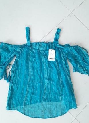 Блуза next.p.s/m. новая, бирки илеальная нс плчж.море
