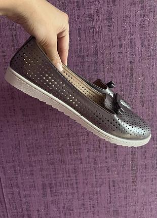 Жіночі туфлі балетки женские туфли