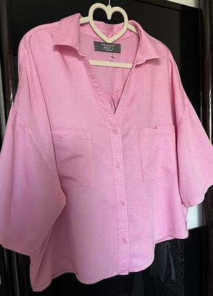 Блуза сорочка вкорочена