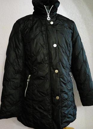 Теплая удлиненная куртка