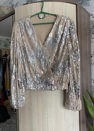 Блузка паєтка