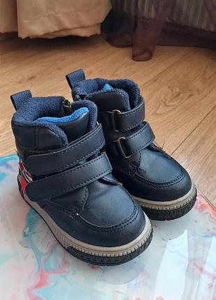 Хайтопы демисезон tom.m 22р 14см