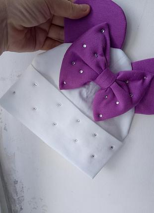 Трикотажная шапочка с ушками микки стразы