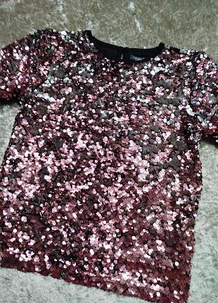 Кофта, футболка с пайетками