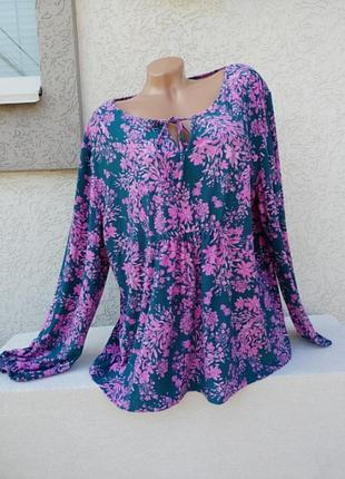 Uk24 новая батальная блуза на 56-58 размер