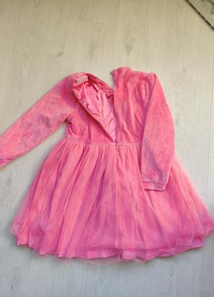 Платье праздничное 128-134 5