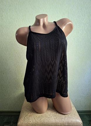 Топ в'язаний. топік мереживо, сітка.