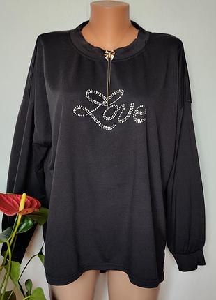 Футболка толстовка большого размера