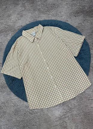 Сорочка в клітинку