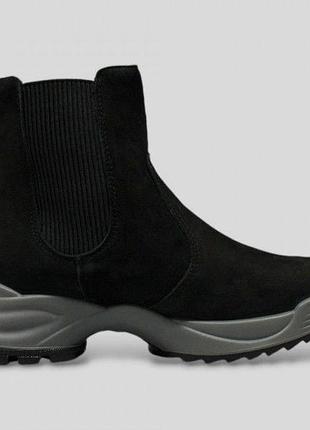 Черепики с серой подошвой женские из нубука imac