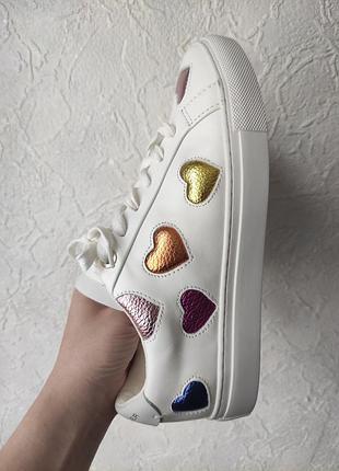 Kurt geiger кожаные кеды