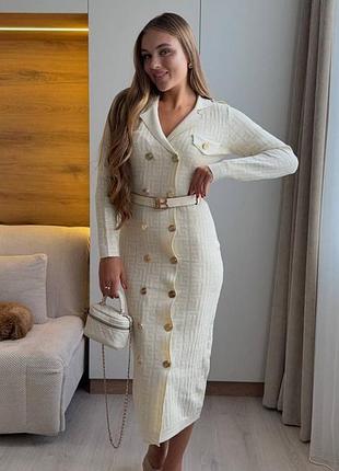 Платье, очень приятное на ощупь,структурный трикотаж вязка🔥🍂