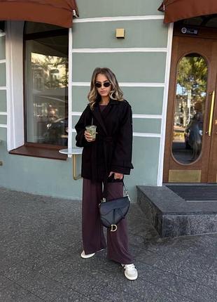 Пальто вкорочене