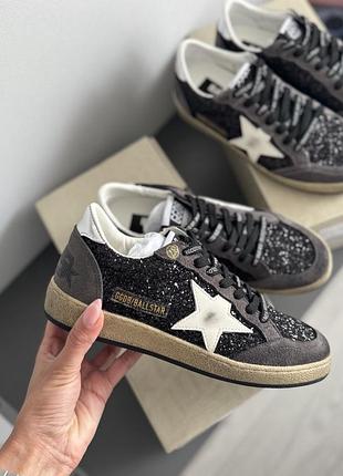 Кеды белые кожаные серые черные голден гусь golden goose звезда